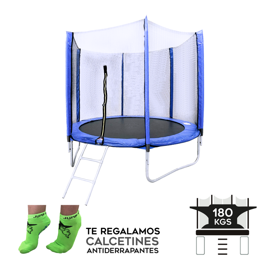 Trampolin Brincolin Rudo 6ft  1.9M Y Calcetines Gratis