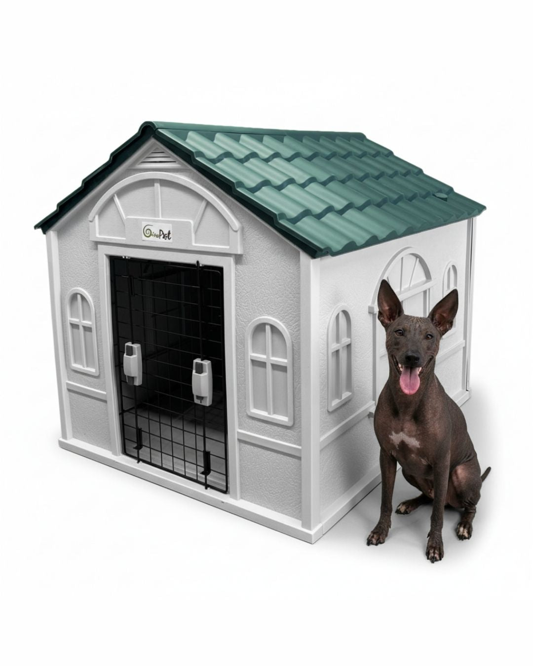 Casa Para Perros Con Puerta 75x63x65 Termica