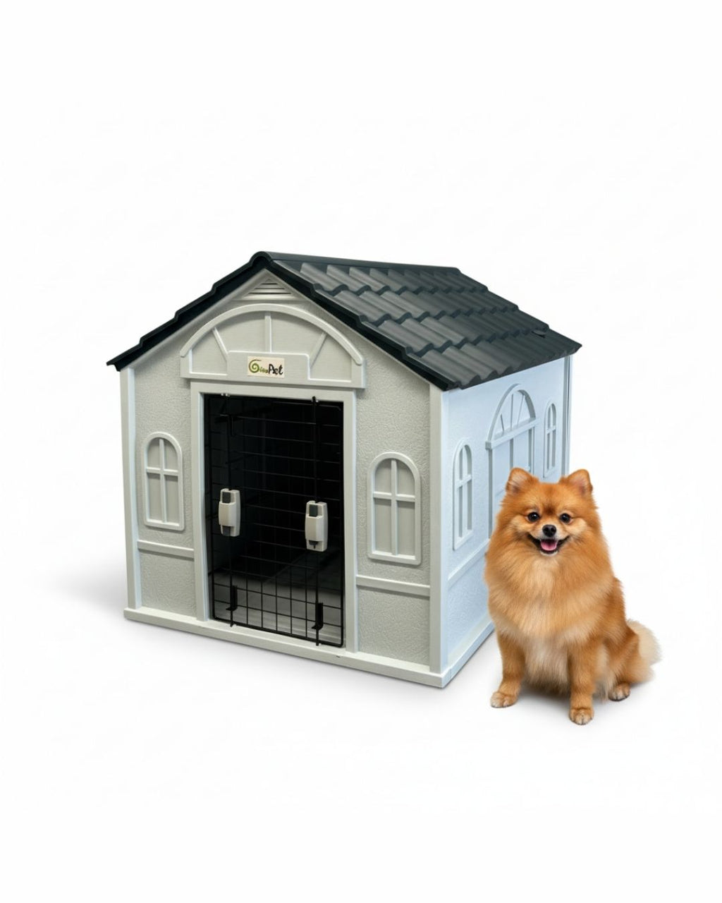Casa Para Perros Con Puerta 75x63x65 Termica