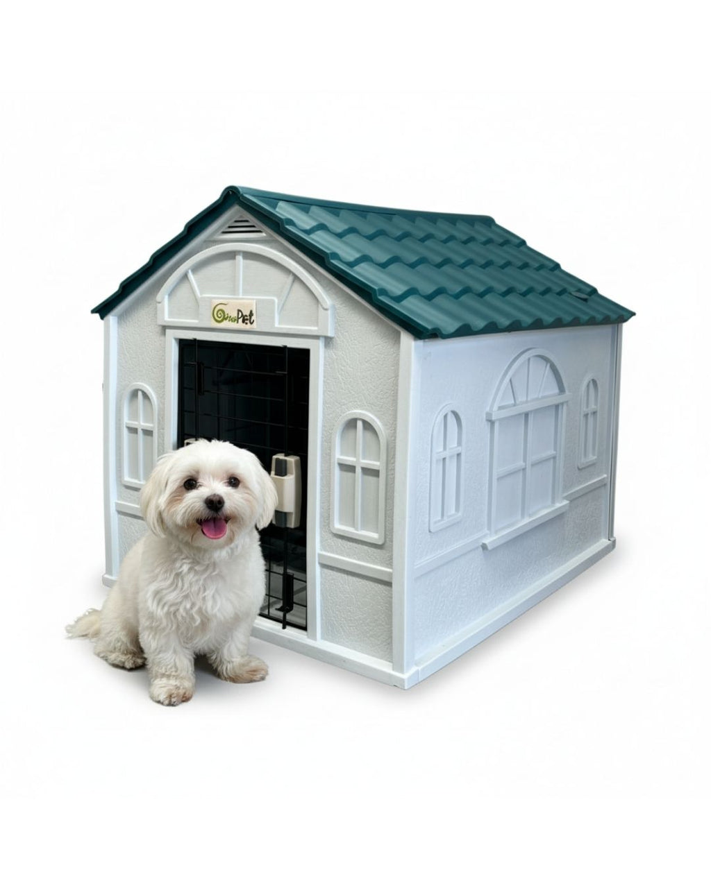 Casa Para Perros Con Puerta 75x63x65 Termica