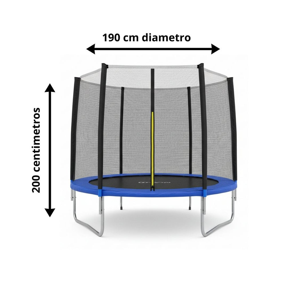 Trampolin Brincolin Rudo 6ft  1.9M Y Calcetines Gratis