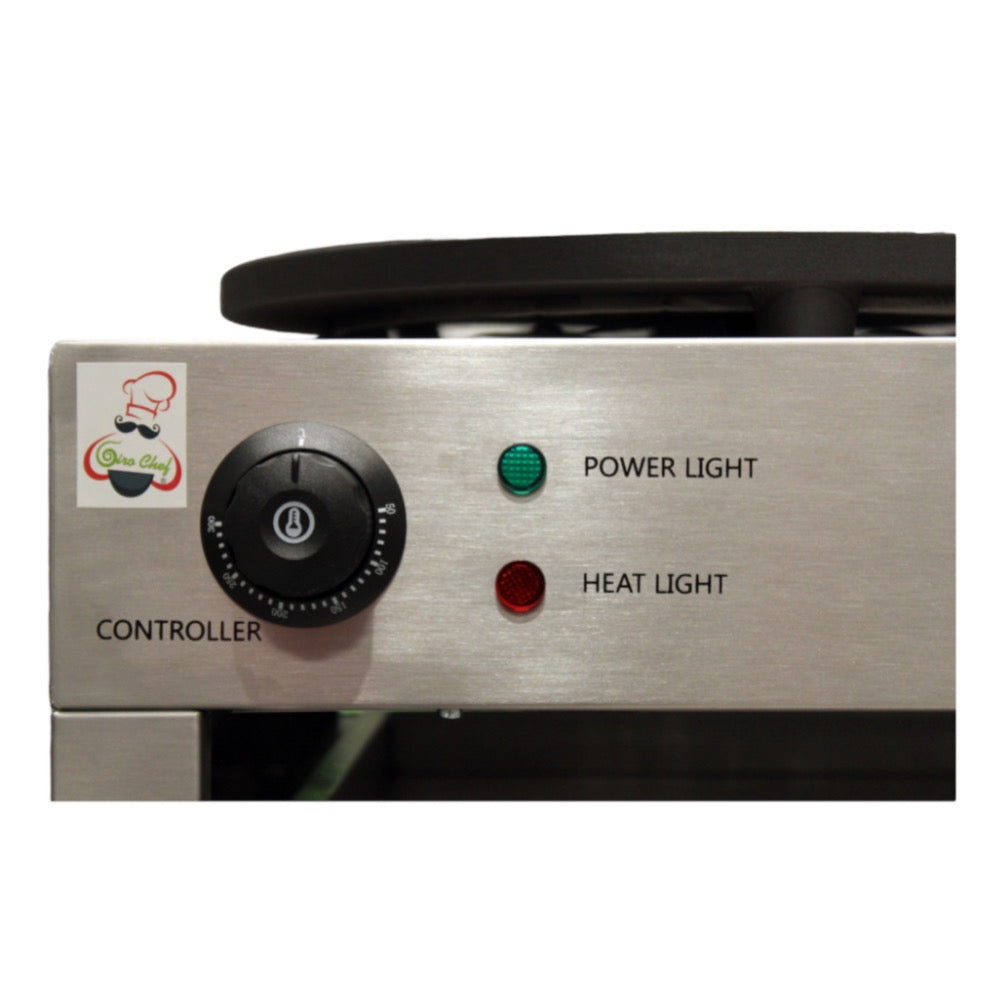 Crepera Eléctrica Doble Comercial + Envío Gratis