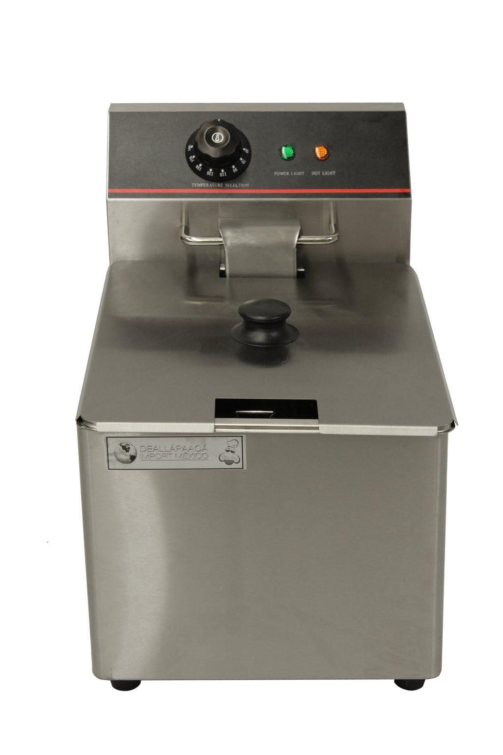 Freidora Industrial 8L Individual Acero Inox