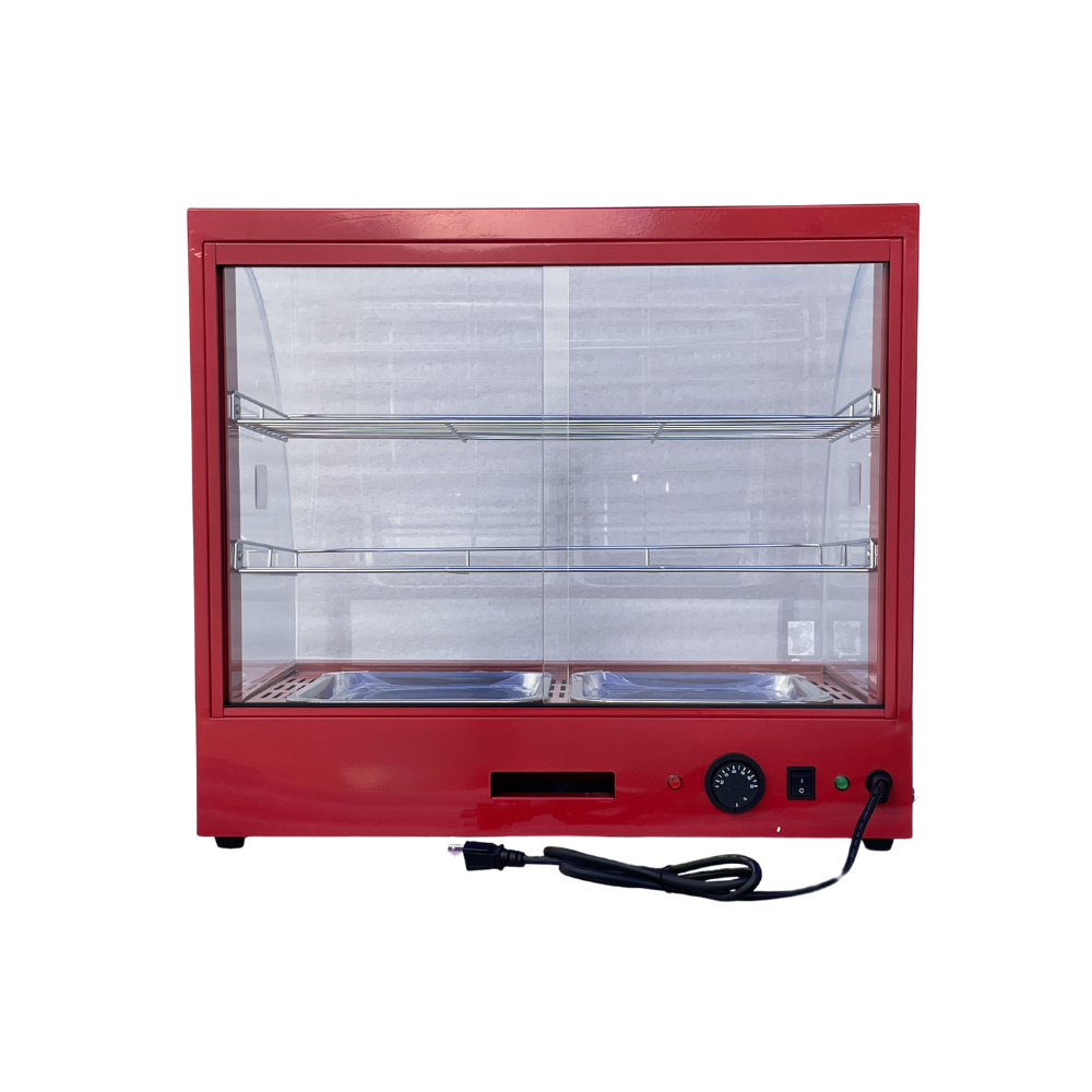 Vitrina Conservador Caliente Curva Mediana Mostrador